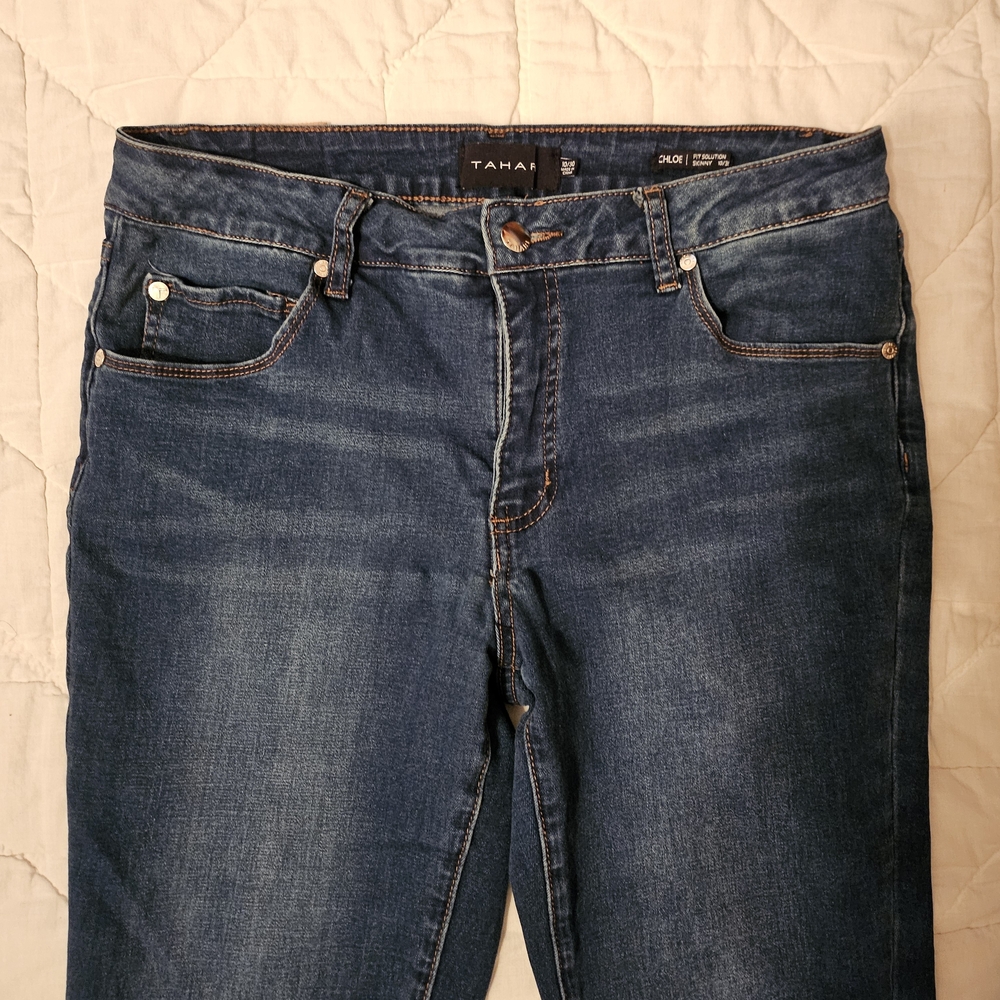 Tahari- Chloe - Fit Solution Skinny- Size 10/30 - Picture 3 of 10